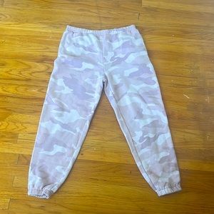 Pink army sweats
